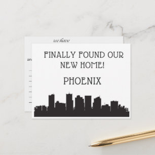 Postal Nos hemos mudado a Phoenix