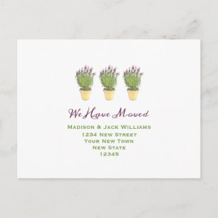 Postal Nos hemos mudado   Nueva dirección   Nuevo hogar