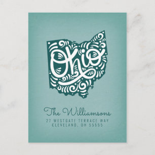 Postal Nos hemos mudado   Nueva dirección   Ohio