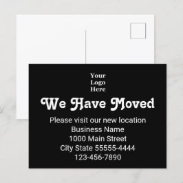 Postal Nos Hemos Mudado Por Favor Visita Nuestro Nuevo Lo