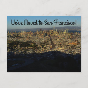 Postal Nos hemos mudado - San Francisco Twin Peaks #2 Pos