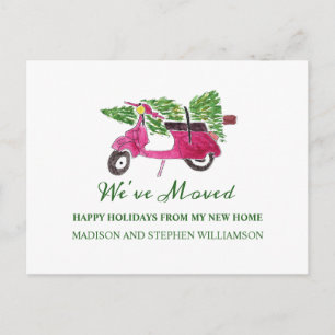 Postal Nos Mudamos   Nuevo Hogar para las Fiestas