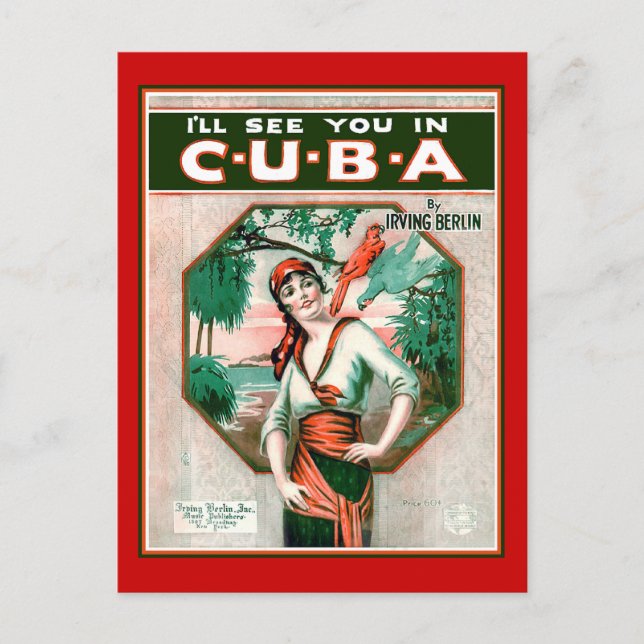 Postal Nos vemos en Cuba (Anverso)