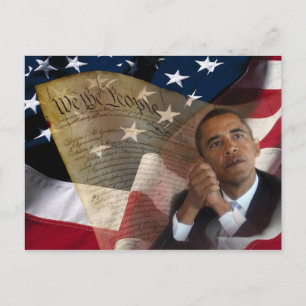 Postal Nosotros, el pueblo... Barack Obama y la Constituc