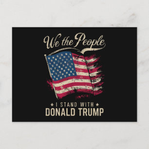 Postal Nosotros, el pueblo que apoyo a Donald Trump