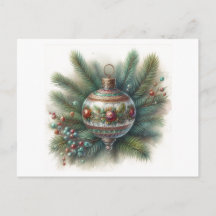 Nostalgia del Viejo Mundo con Adorno Navideño de P