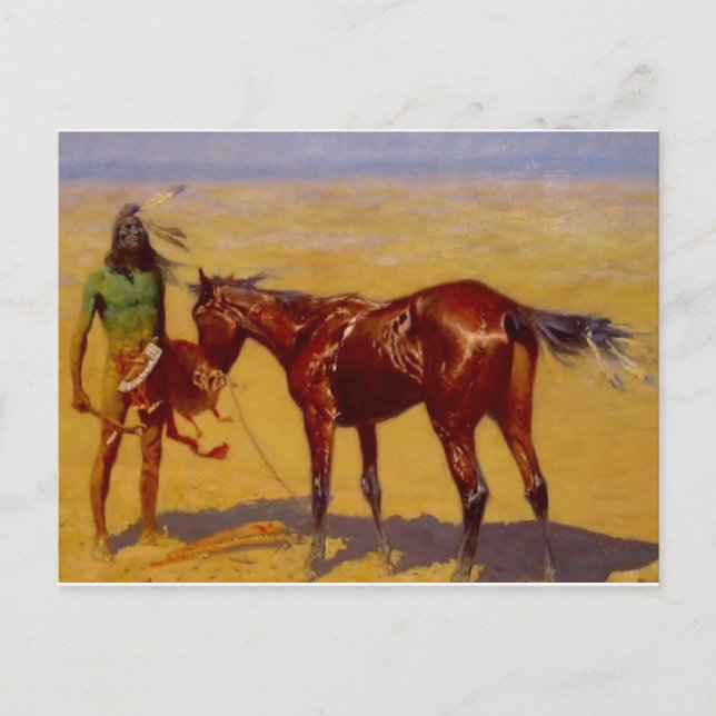 Postal Nostalgia occidental (Anverso)