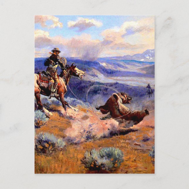 Postal Nostalgia occidental (Anverso)