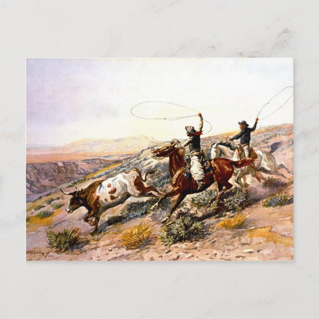 Postal Nostalgia occidental (Anverso)