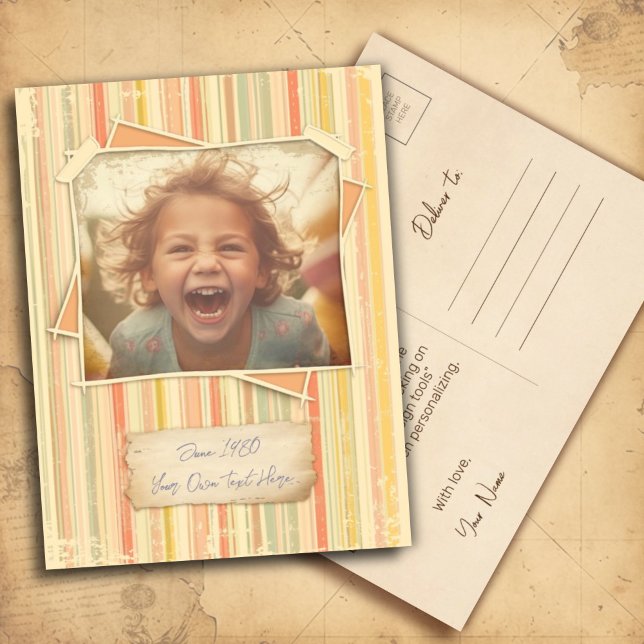 Postal Nostalgia. Plantilla de efecto fotográfico de Grun (Subido por el creador)