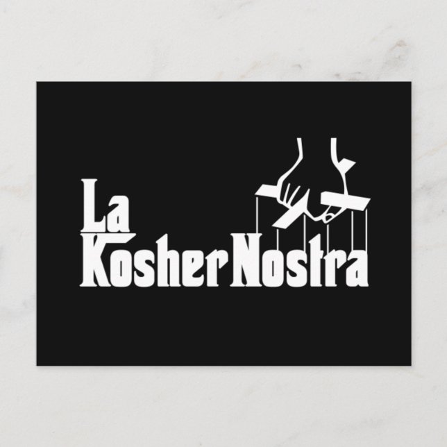 Postal Nostra kosher (Anverso)