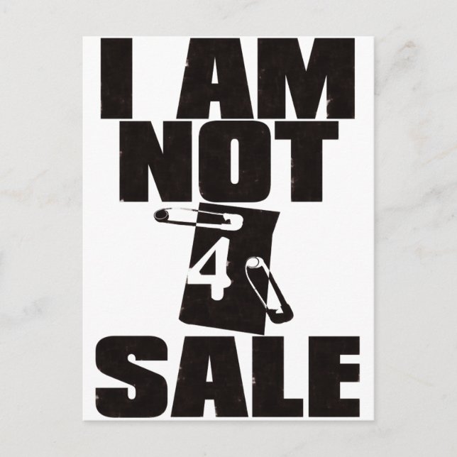 POSTAL NOT_4_SALE (Anverso)