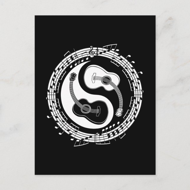 Postal Notación Yin Guit (Anverso)