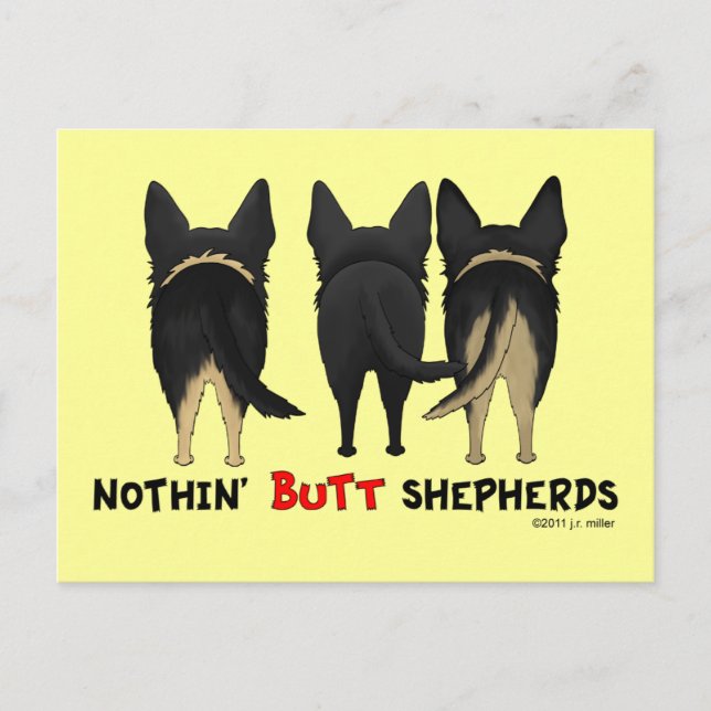 Postal Nothin' Butt Shepherds (Anverso)
