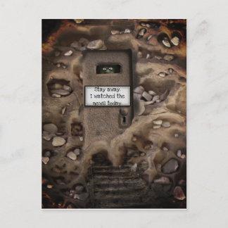 Postal Noticias Aterradoras en la TV