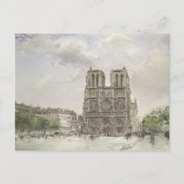 Postal Notre Dame (Anverso)