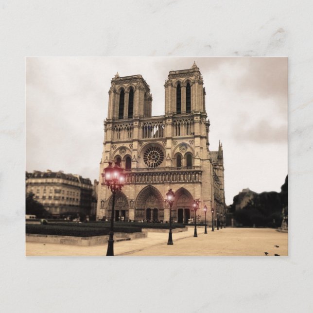 Postal Notre Dame (Anverso)