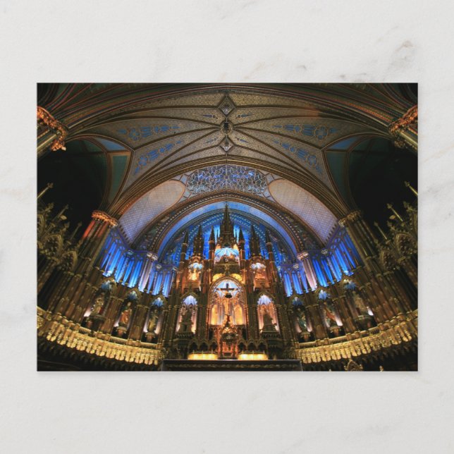 Postal Notre-Dame Basilica (Anverso)