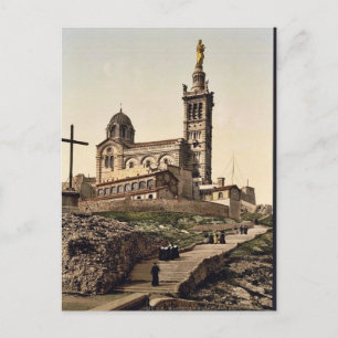 Postal Notre Dame de la Garde I, Marsella, Francia