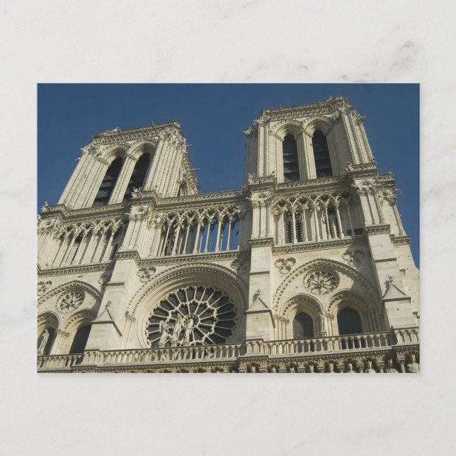 Postal Notre-Dame de París (Anverso)