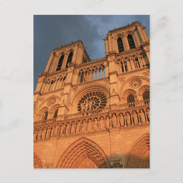 Postal Notre Dame de París (Anverso)
