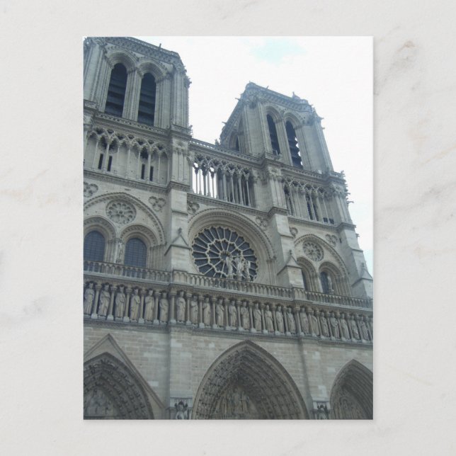 Postal Notre Dame de París (Anverso)
