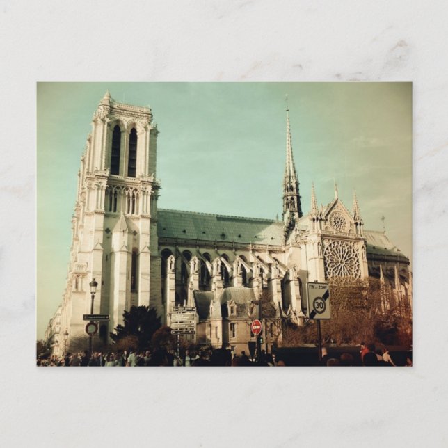 Postal Notre Dame de Paris (France) (Anverso)