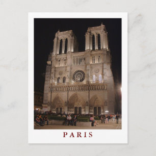 Postal "Notre Dame, París"