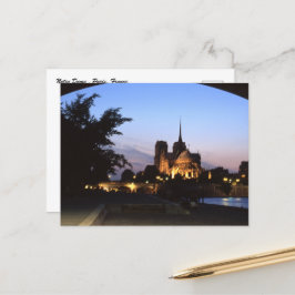 Postal Notre Dame Paris Postcard