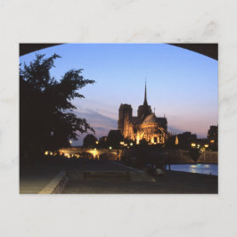 Postal Notre Dame Paris Postcard