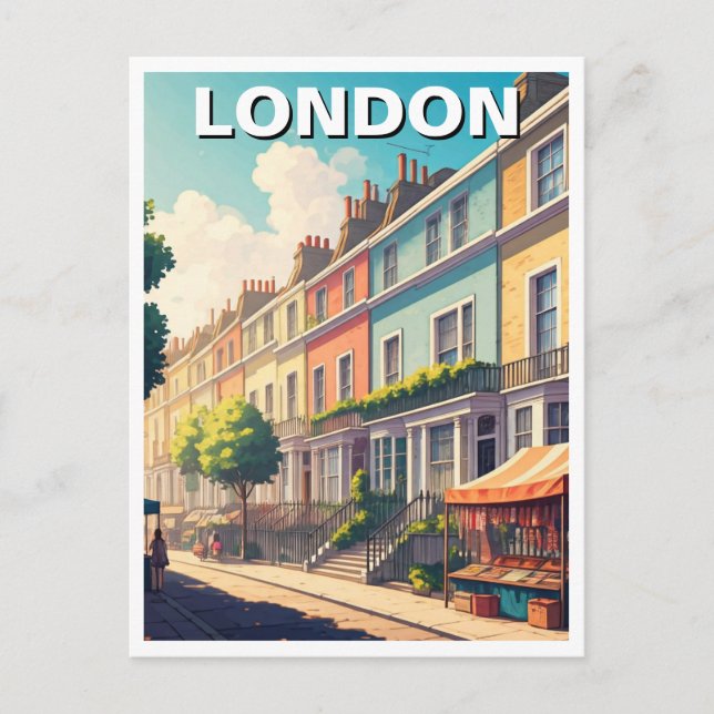 Postal Notting Hill London (Anverso)