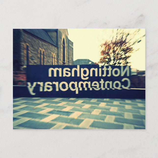 Postal Nottingham Postcard 3 (Anverso)