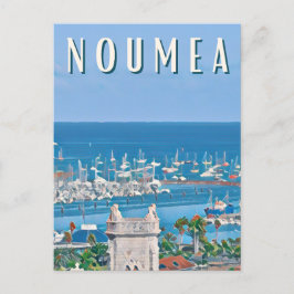Postal Nouméa Photo Vintage
