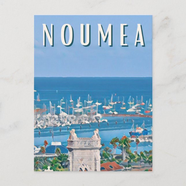 Postal Nouméa Photo Vintage  (Anverso)