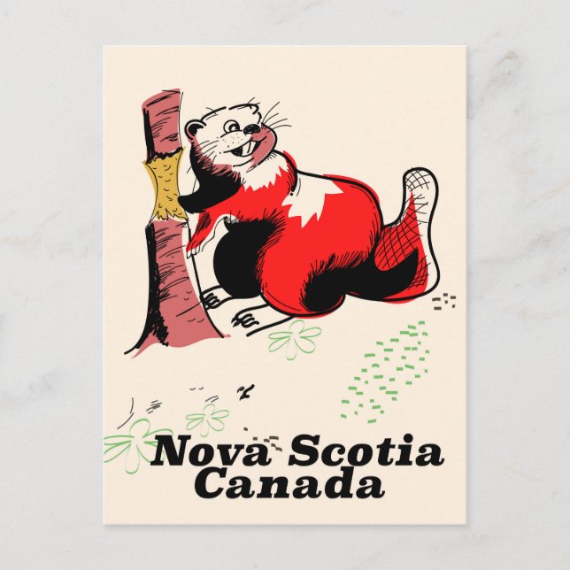 Postal Nova Scotia canada (Anverso)