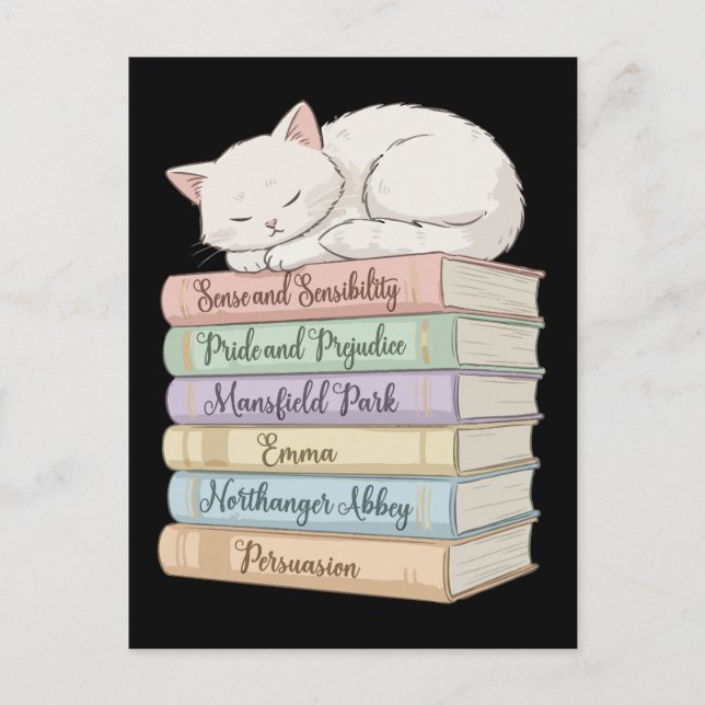 Postal Novelas de Jane Austen IX (Anverso)
