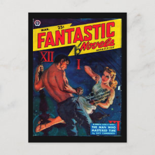 Postal Novelas fantásticas - Arte Pulp 1950.37