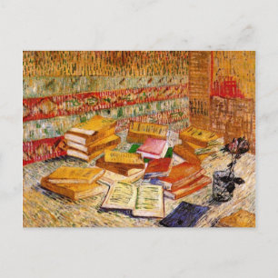 Postal Novelas y Rosa franceses (F359) Van Gogh Bella Art