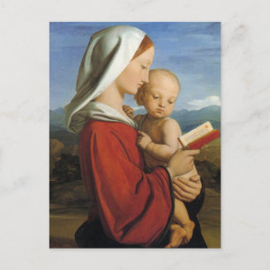 Postal Noveno siglo XIX Vírgenes y Niños de Escocia