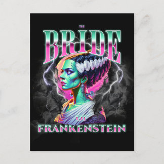 Postal Novia al estilo Frankenstein Bootleg