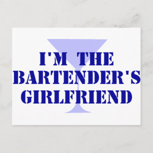 Postal Novia de Bartender