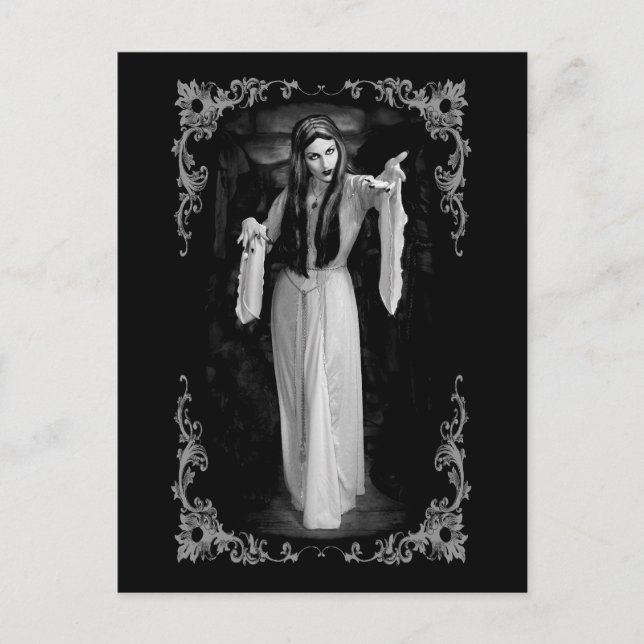Postal Novia de vampiros - Postcard #2 (Anverso)