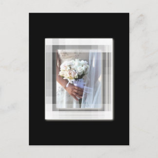 Postal novia floral