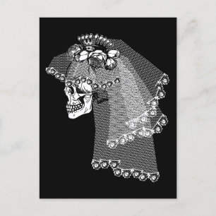 Postal Novia Skull