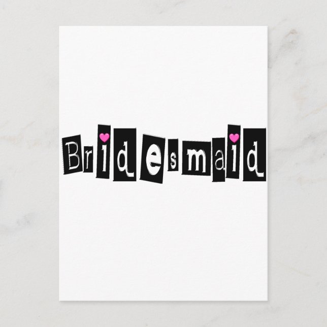 Postal Novia (Sq Blk) (Anverso)