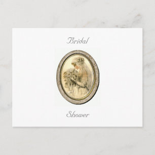 Postal Novia Vintage Despedida de Soltera