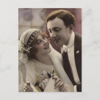 Postal Novia y Groom