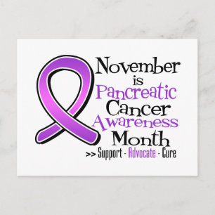 Postal Noviembre es el Mes de Concienciación sobre el Cán