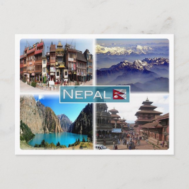 Postal NP Nepal - (Anverso)