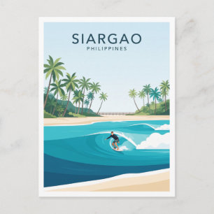 Postal Nube 9, Siargao General Luna Filipinas Recuerdo